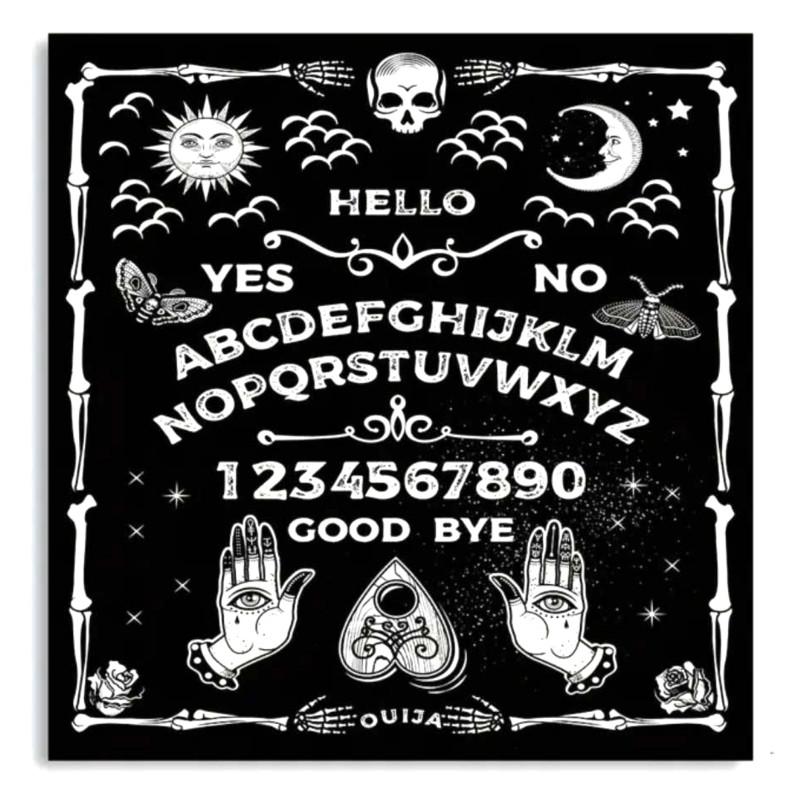 Ouija Board Altar Cloth