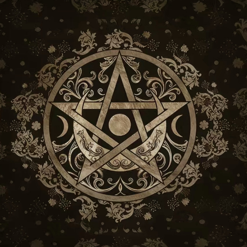 Pentacle Altar Cloth